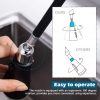 3 Chrome Kitchen Faucet with Sprayer Stainless Steel Single Handle one or Three Hole for Laundry bar 5