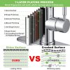 5 Commercial Modern Stainless Steel rv Farmhouse Kitchen Faucet Single Handle 1 or 3 Hole Kitchen 2
