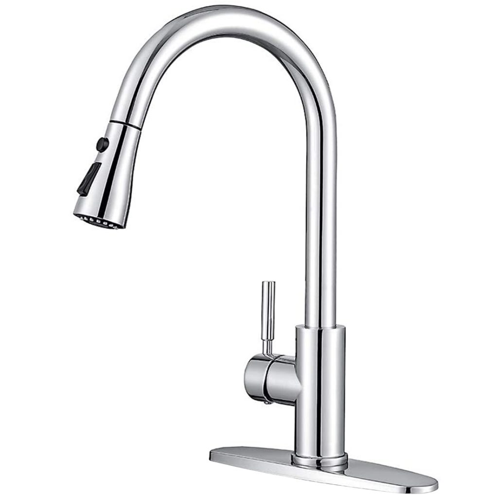Commercial Modern Stainless Steel rv Farmhouse Kitchen Faucet Single