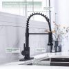 9 WEWE Sus304 Stainless Steel Matte Black Industrial Single Handle 1