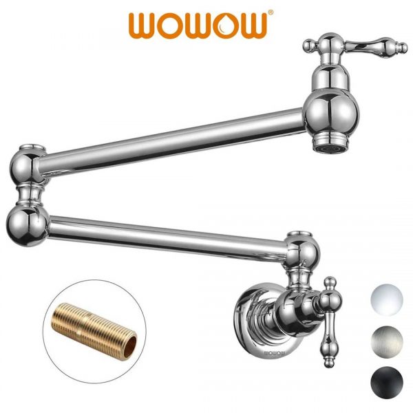 1 2311100C WOWOW Commercial Kitchen Pot Filler Chrome