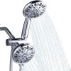 aleasha chrome 48 functions dual rain shower head 11