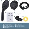 aleasha oil rubbed bronze dual rain shower head 10