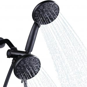 aleasha oil rubbed bronze dual rain shower head 3
