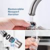 arcora 4 inch centerset brushed nickel bathroom sink faucet with drain assembly 3