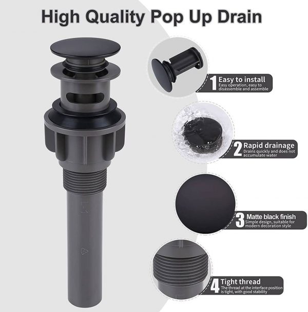 pop up drian assembly stopper 4