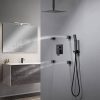 wowow 4 shower jets rain shower system 12