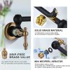 wowow black and gold pot filler copper folding faucet 4