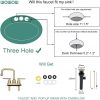 wowow brushed gold bathroom faucet 4 inch bathroom sink faucet 3