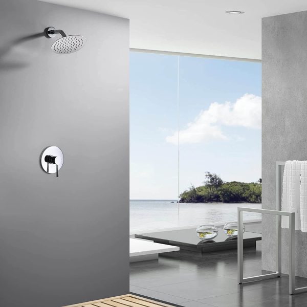 wowow chrome rain shower system 5