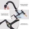 wowow oil rubbed bronze 8 inch centerset bridge faucet for farmhouse sink 11