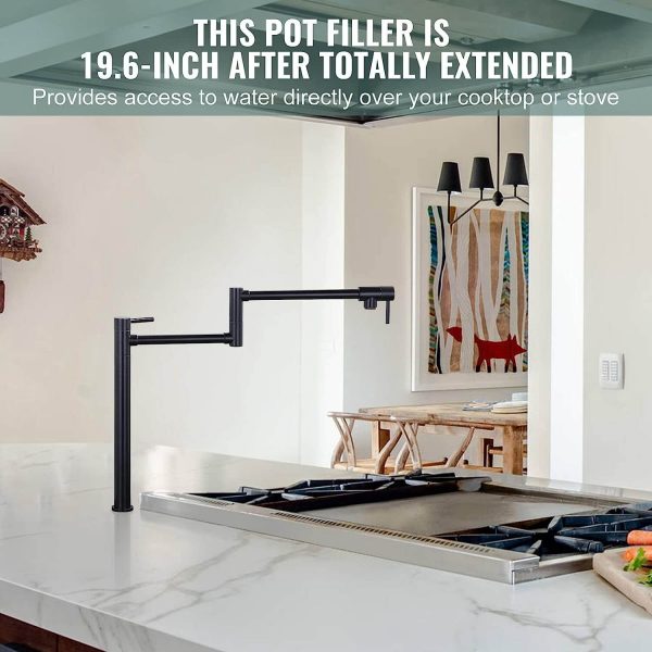 wowow oil rubbed bronze deck mount pot filler 3