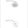 wowow single handle brushed nickel rain shower combo set 5