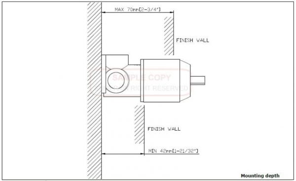 wowow single handle brushed nickel rain shower combo set 6