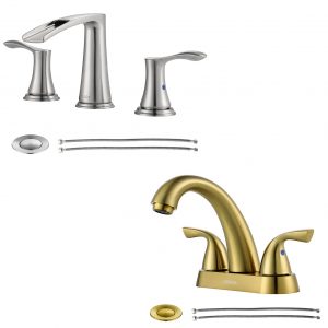 Exploring the Differences Between 4-Inch and 8-Inch Faucet Spreads in Kitchen and Bathroom Design