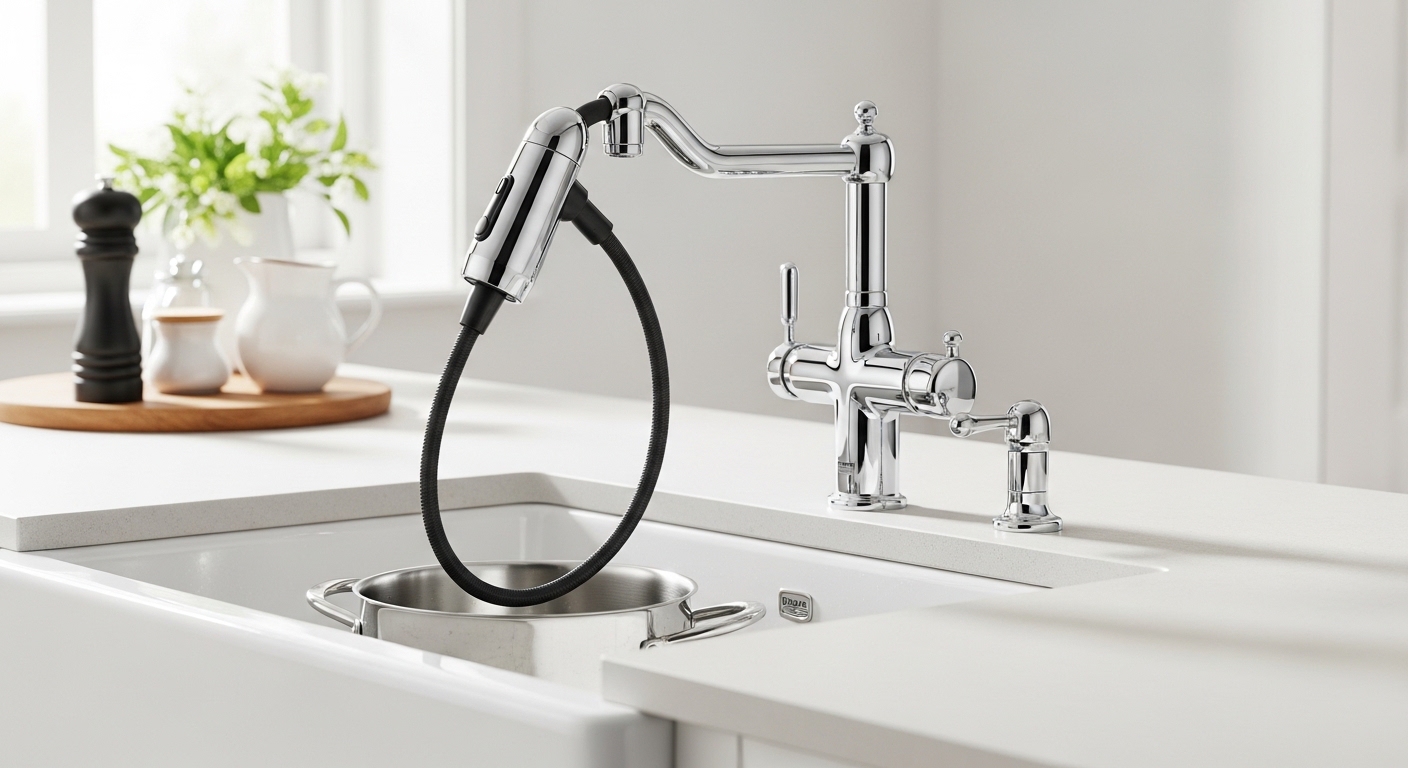 grohe eurosmart pull out kitchen faucet