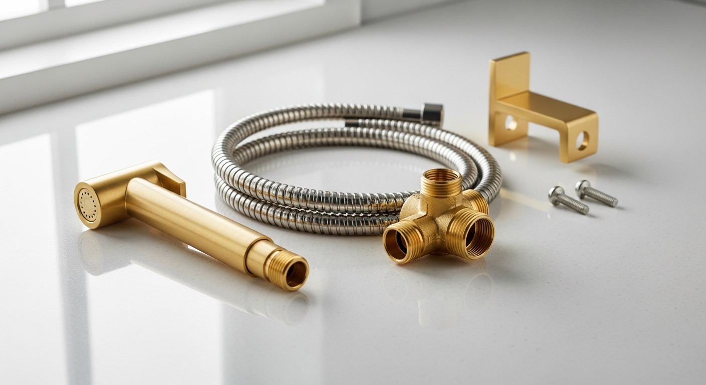bidet faucet extension
