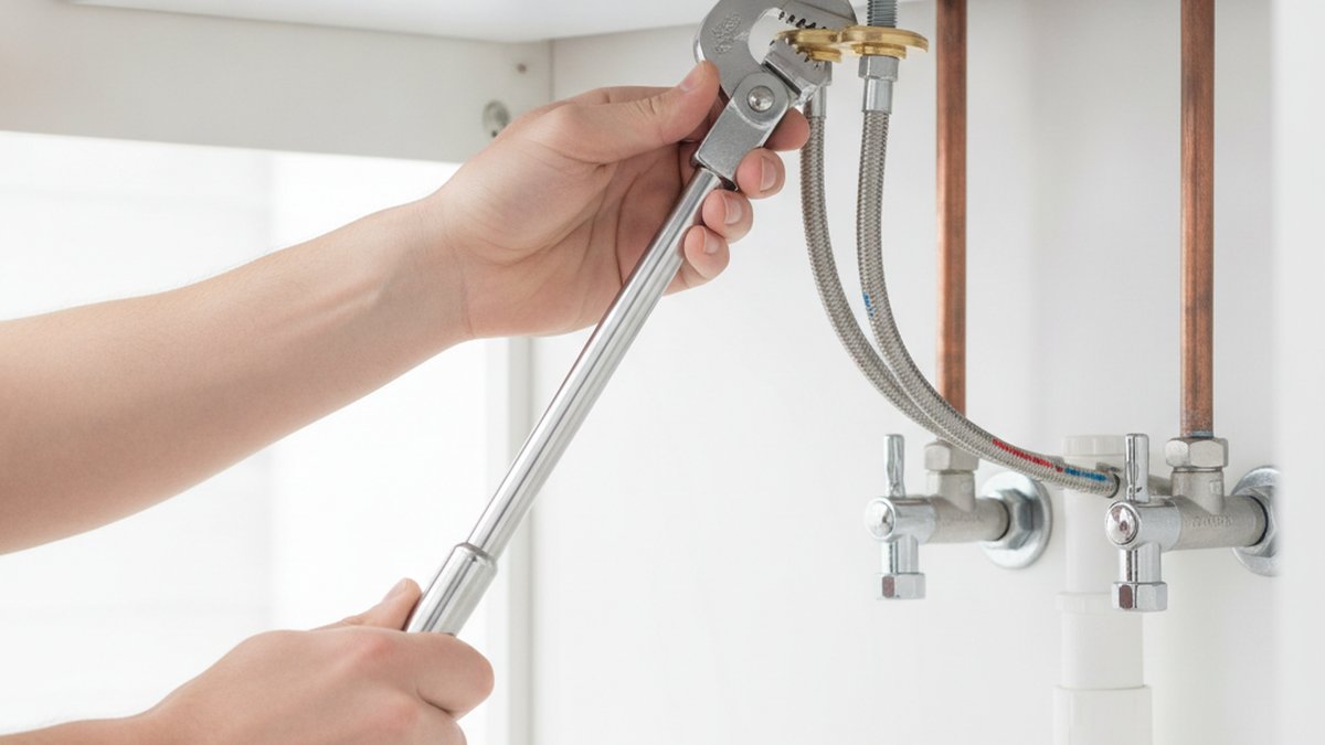 how to remove kitchen faucet base