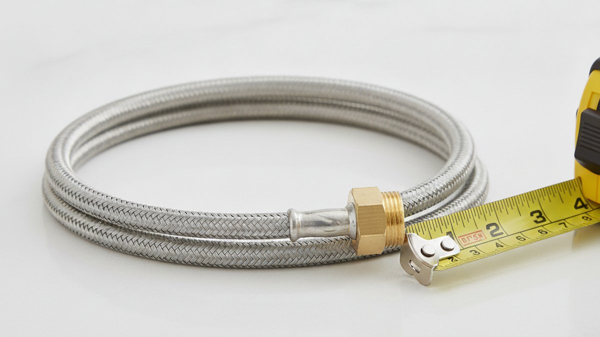 pfister ladera faucet supply line size